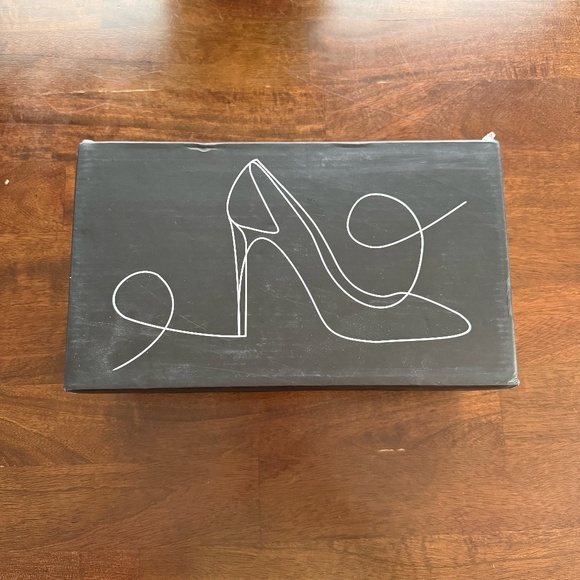 NWT MYSOFT Black kitten heel slingback  size 10 - Picture 2 of 8